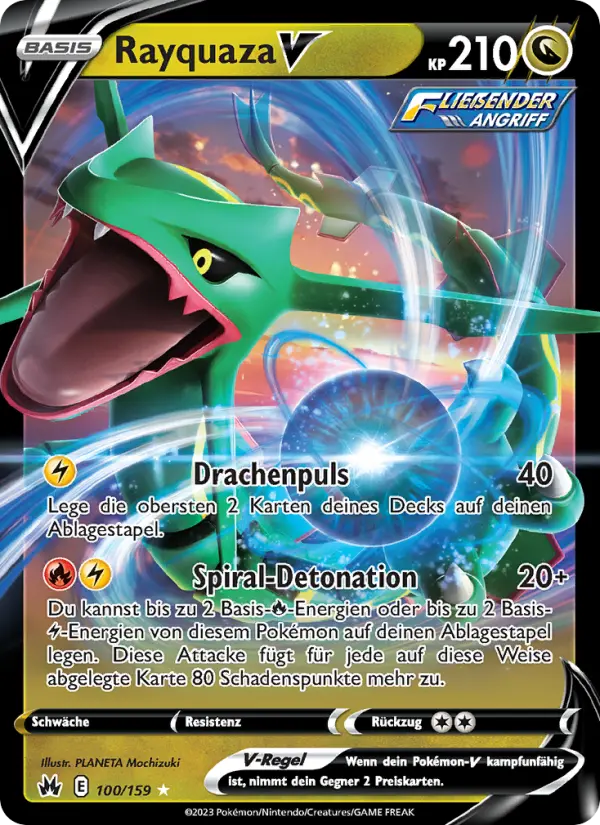 Rayquaza V #100