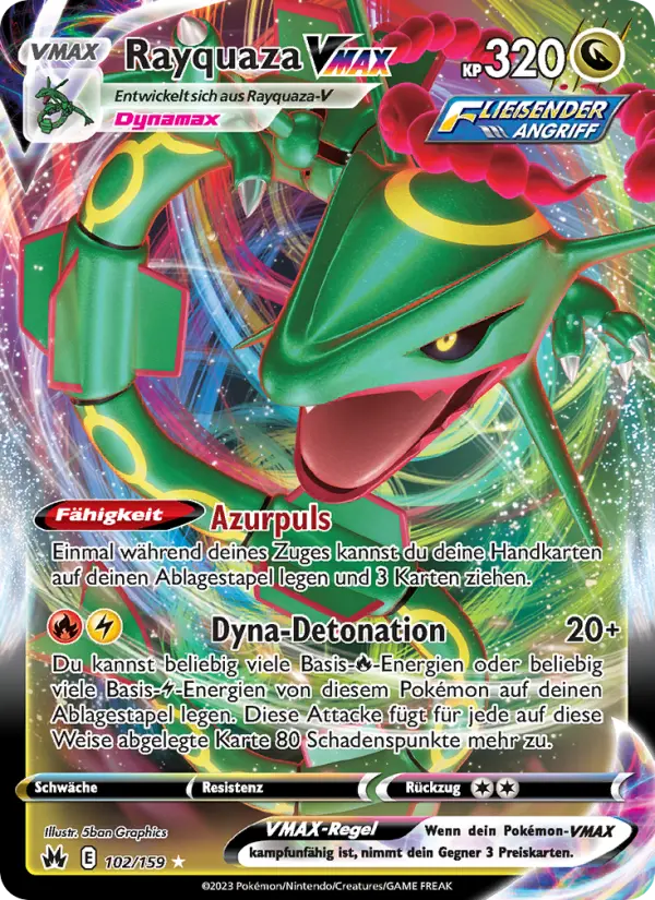 Rayquaza VMAX #102