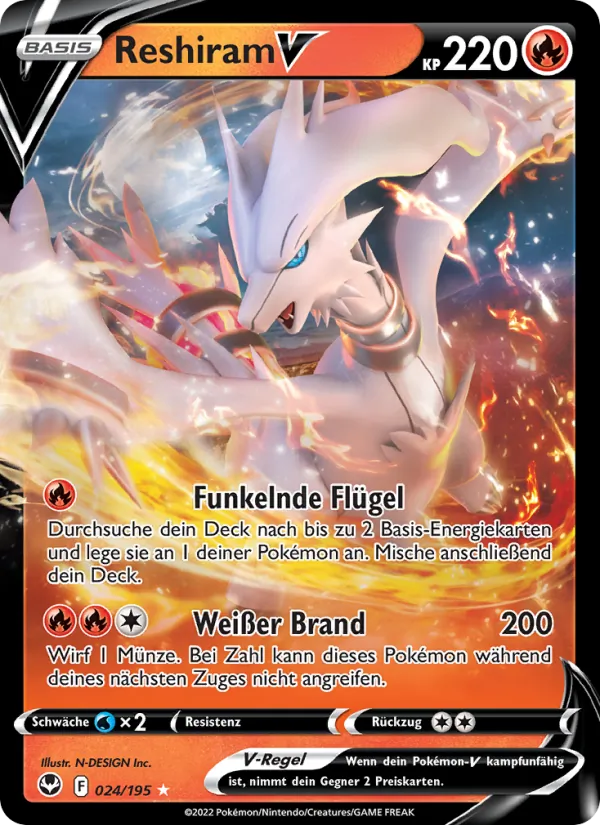 Reshiram V #024