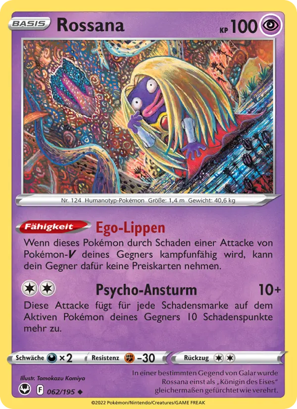 Rossana #062 — Silberne Sturmwinde (Reverse Holo)