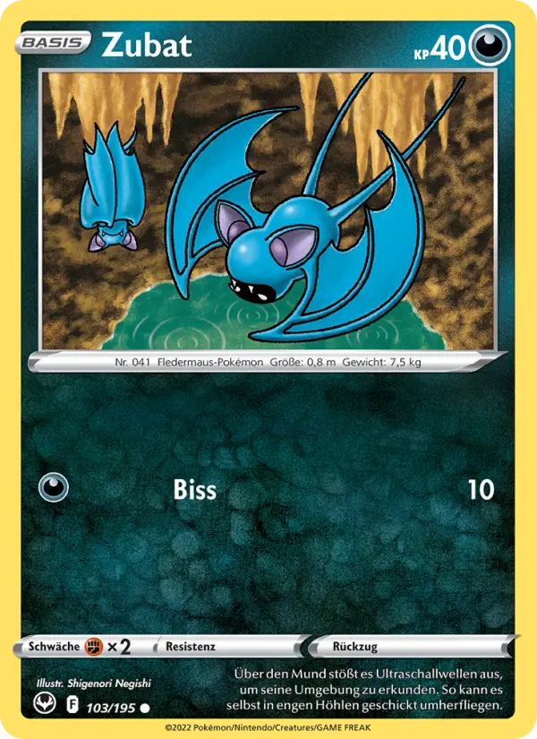 Zubat #103 — Silberne Sturmwinde