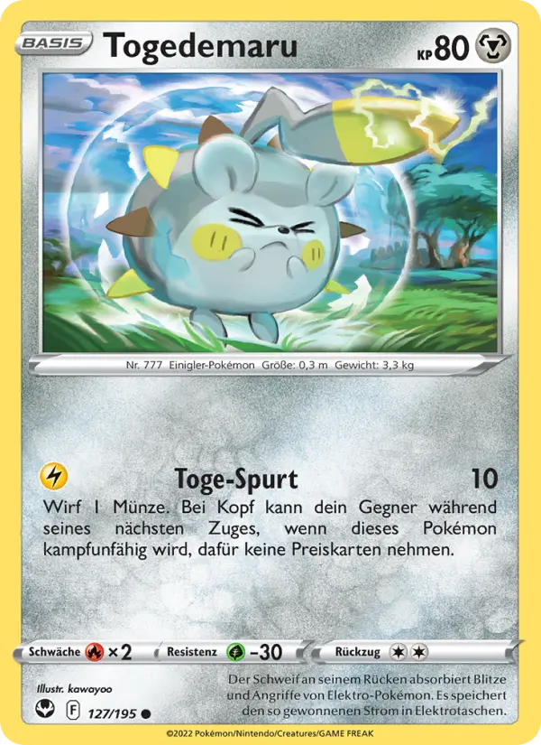 Togedemaru #127