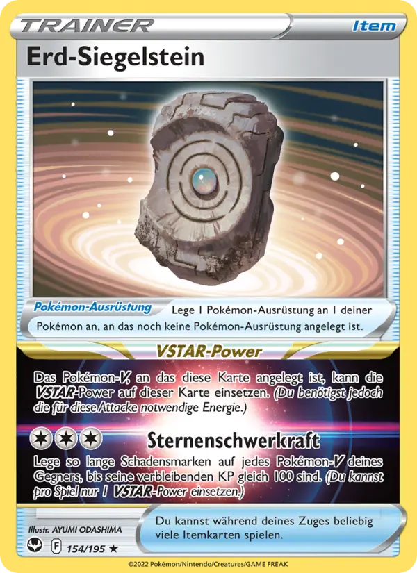 Earthen Seal Stone #154