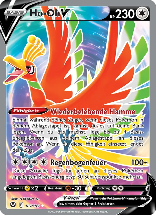 Ho-Oh V #187