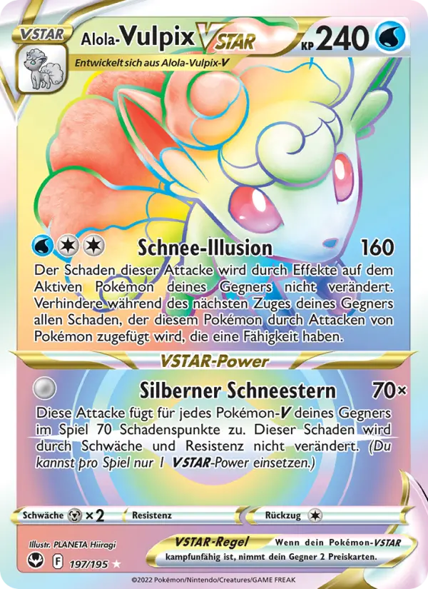 Alola Vulpix-VSTAR #197