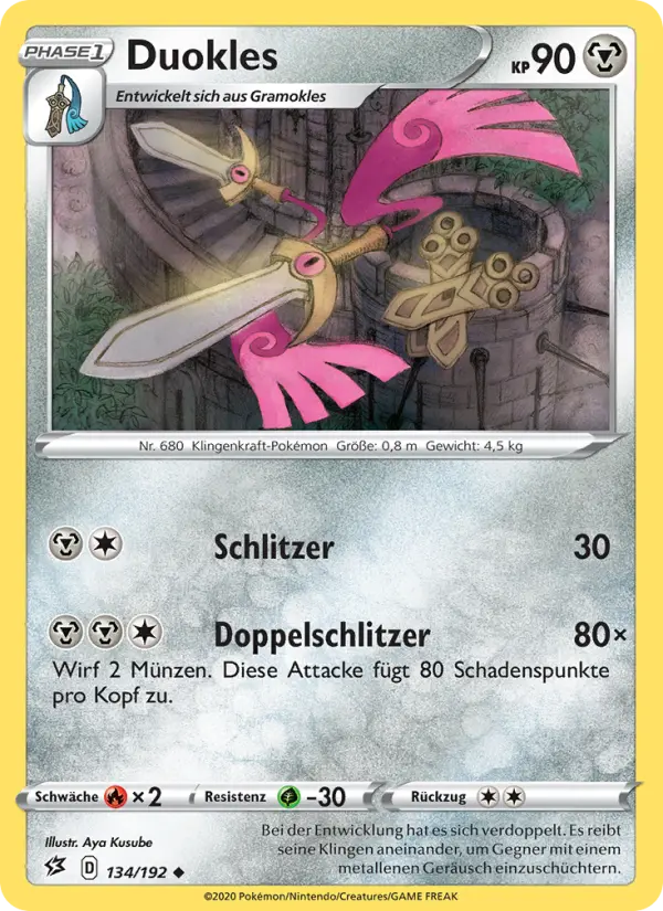 Duokles #134 — Clash der Rebellen (Reverse Holo)