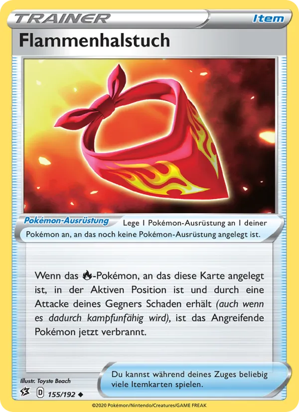 Flammenhalstuch #155