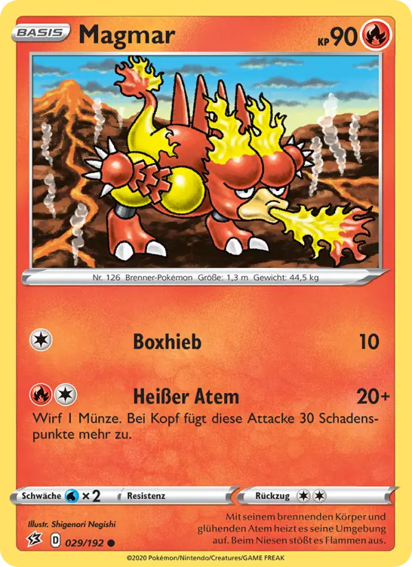 Magmar #29 — Clash der Rebellen (Reverse Holo)