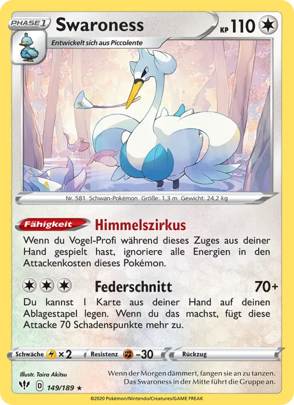 Swaroness #149 — Flammende Finsternis (Reverse Holo)