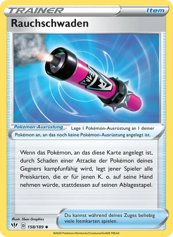 Rauchschwaden #158 — Flammende Finsternis (Reverse Holo)