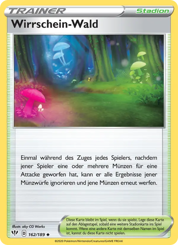 Wirrschein-Wald #162 — Flammende Finsternis (Reverse Holo)