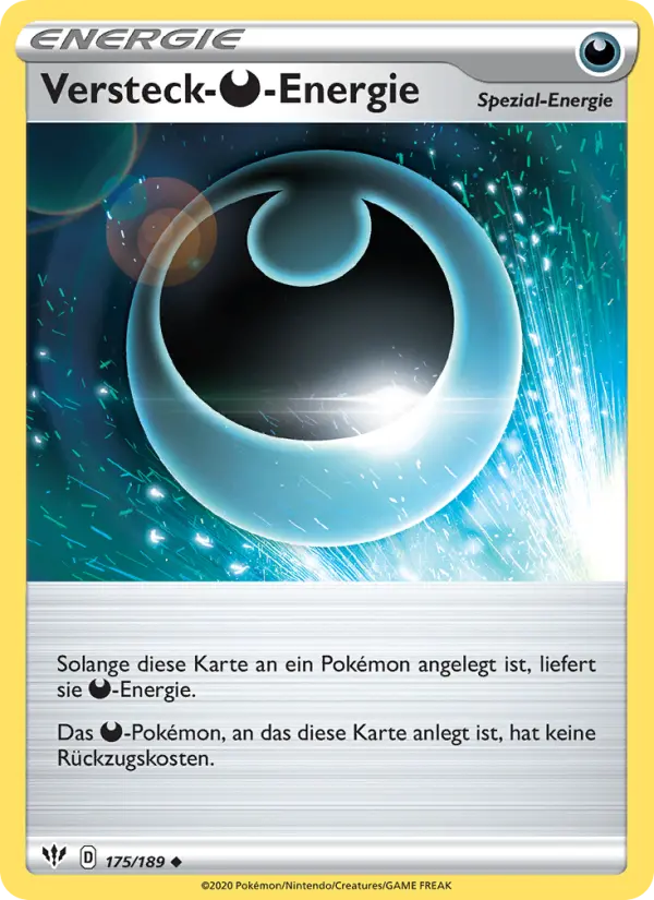 Versteck-Darkness-Energie #175 — Flammende Finsternis