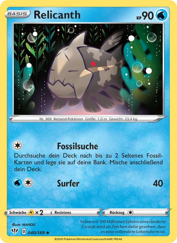 Relicanth #40