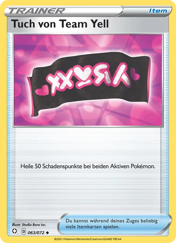 Tuch von Team Yell #63 — Glänzendes Schicksal