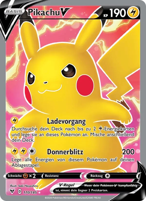 Pikachu V #170