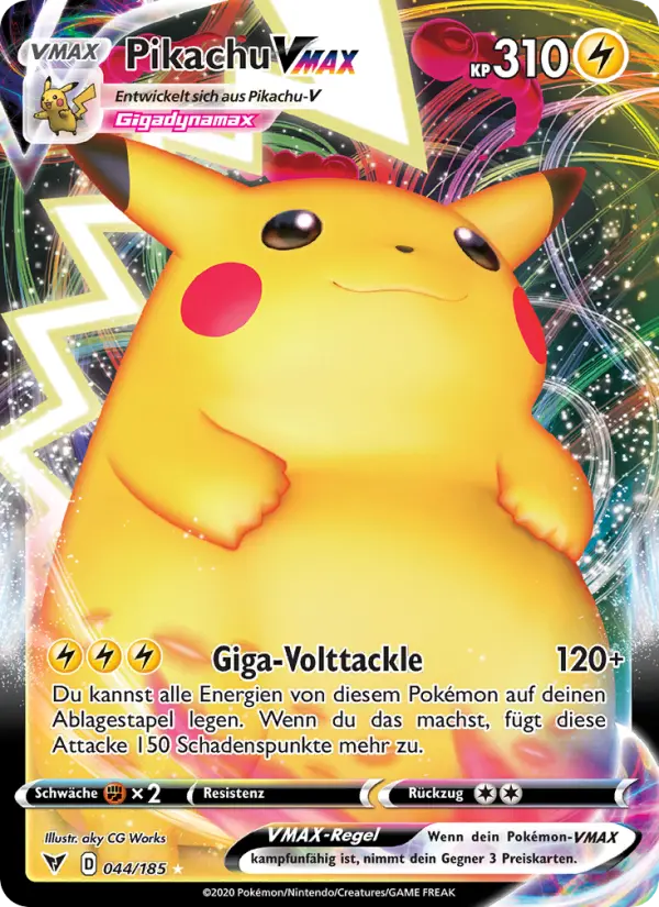 Pikachu VMAX #44