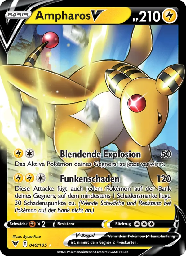 Ampharos V #49