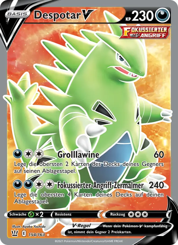 Tyranitar V #154