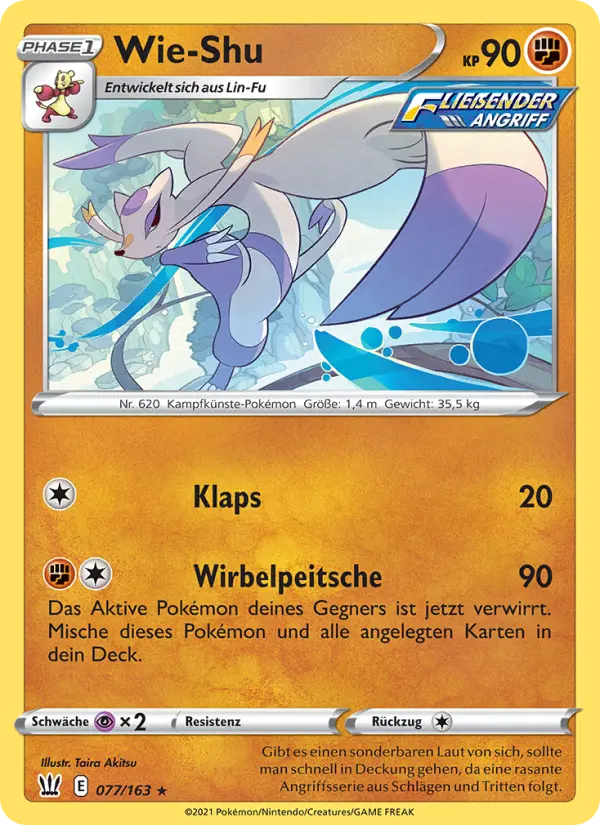 Wie-Shu #77 — Kampfstile