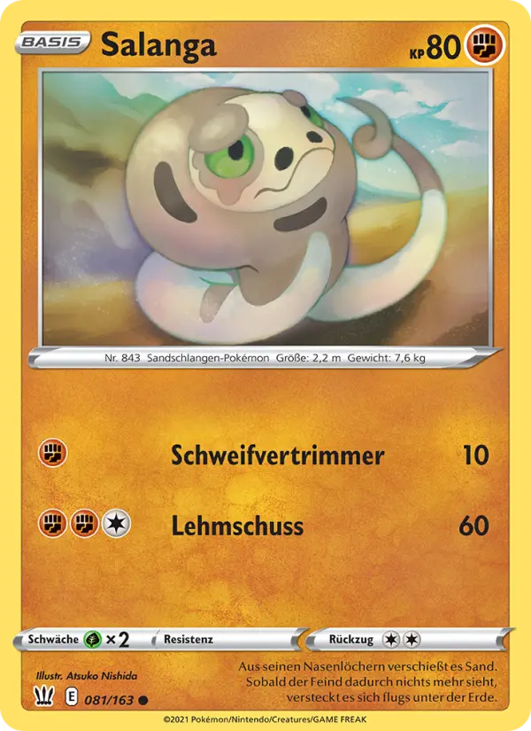 Salanga #81 — Kampfstile (Reverse Holo)
