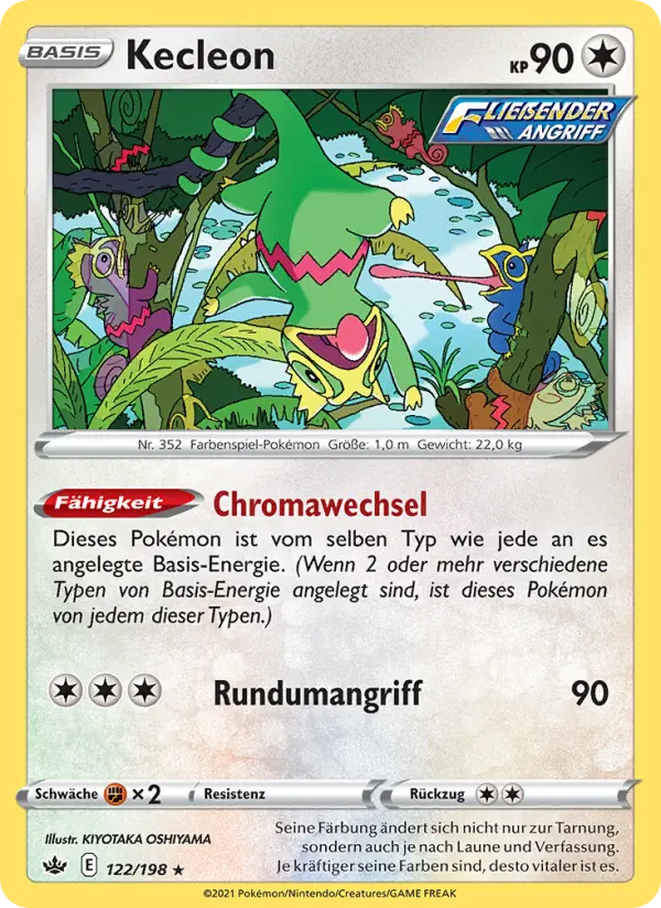 Kecleon #122 — Schaurige Herrschaft