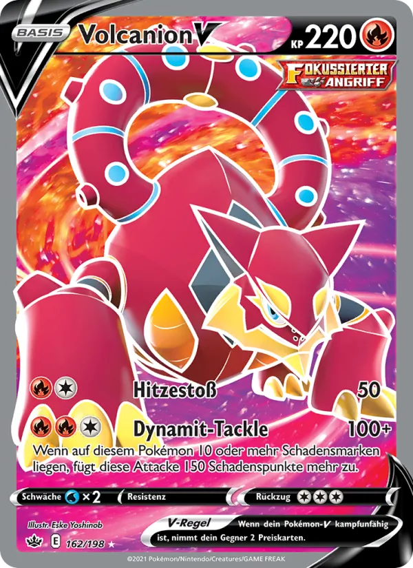 Volcanion V #162 — Schaurige Herrschaft