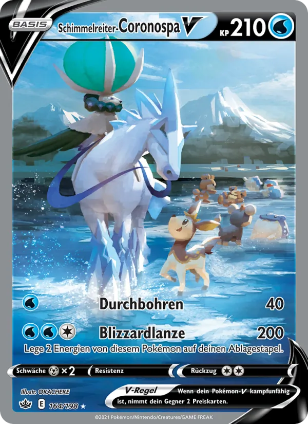Ice Rider Calyrex V #164