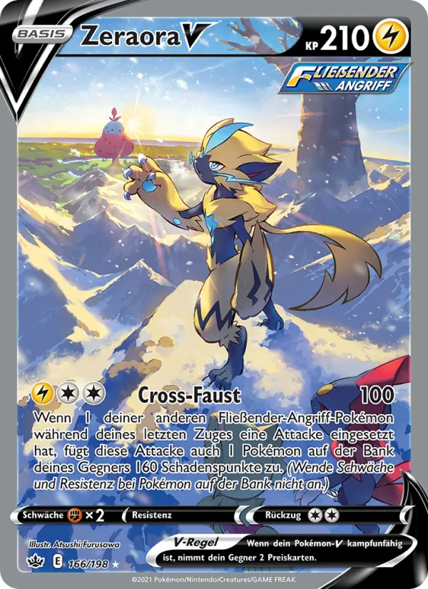 Zeraora V #166 — Schaurige Herrschaft