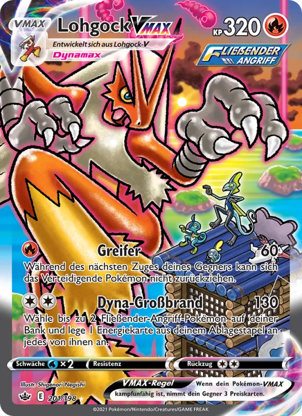 Blaziken VMAX #201