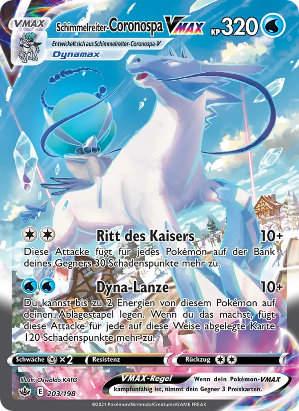 Ice Rider Calyrex VMAX #203