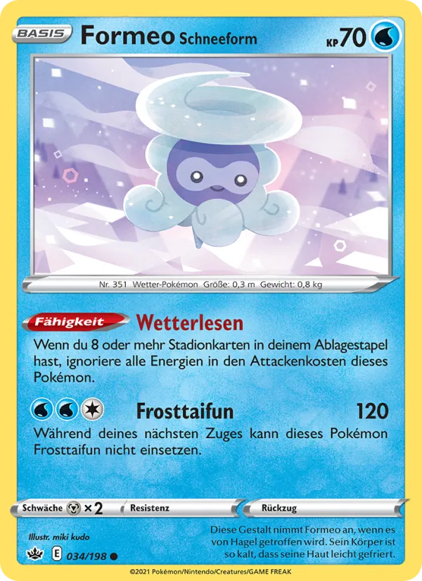 Formeo Schneeform #034