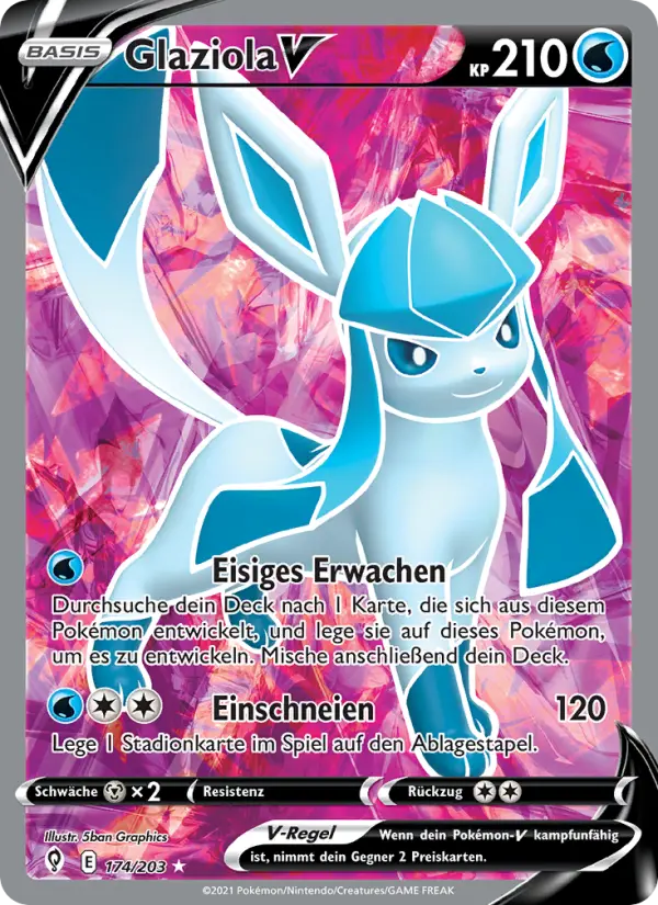 Glaceon V #174