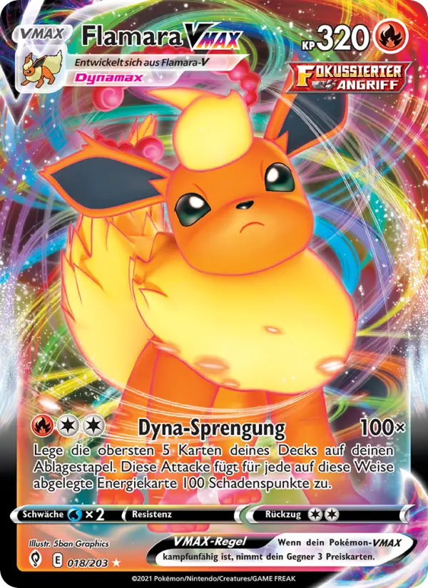 Flareon VMAX #018