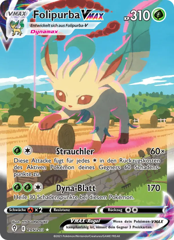 Leafeon VMAX #205