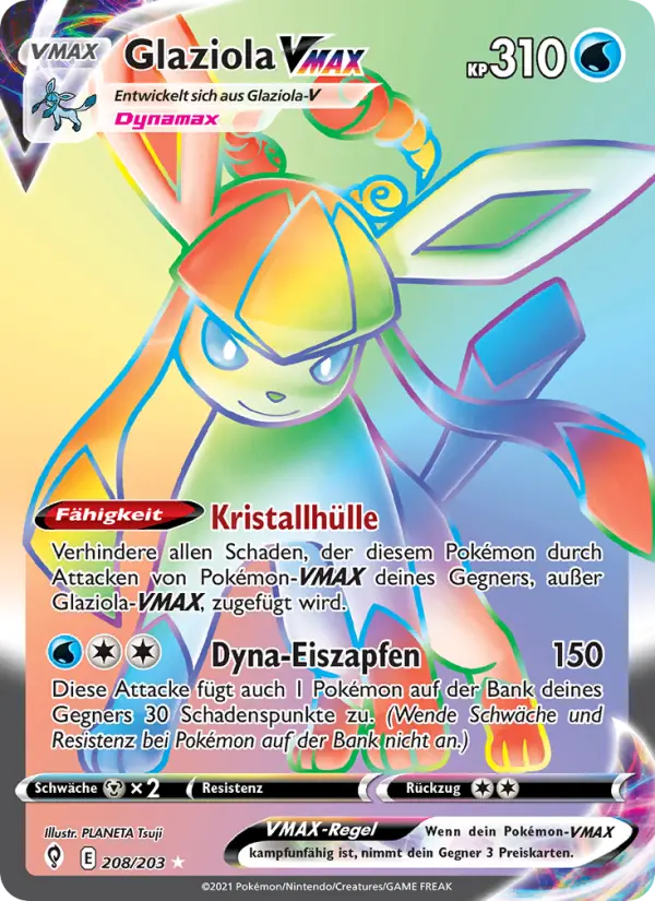 Glaceon VMAX #208
