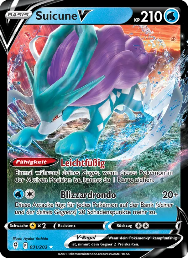 Suicune V #031