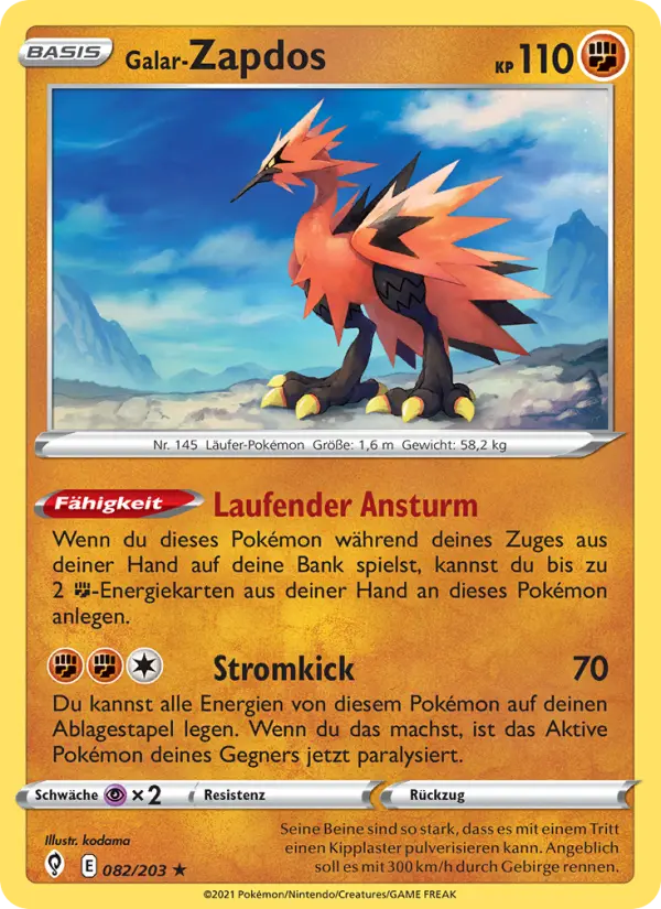 Galar-Zapdos #082