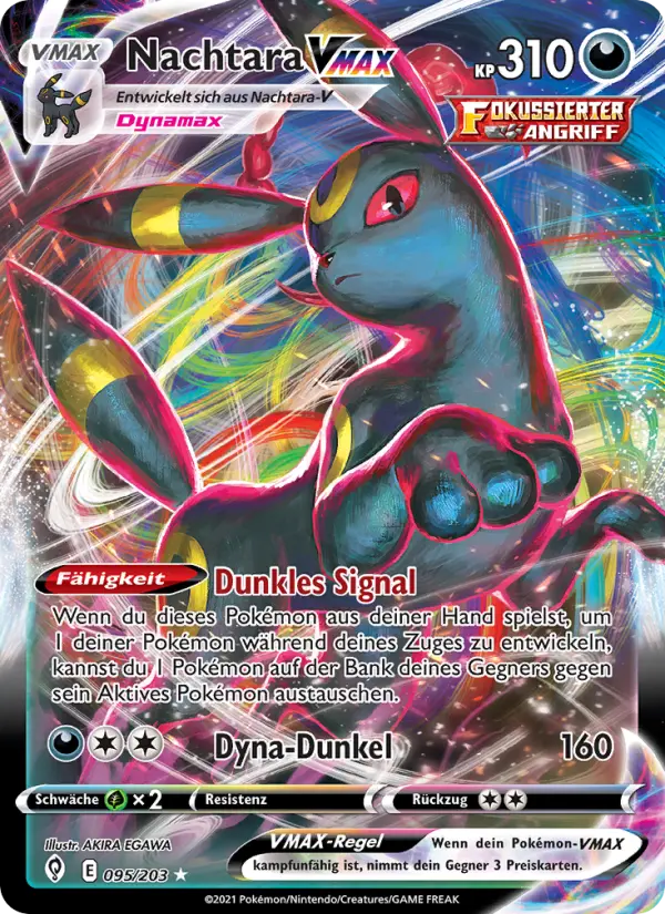 Nachtara VMAX #095 — Drachenwandel