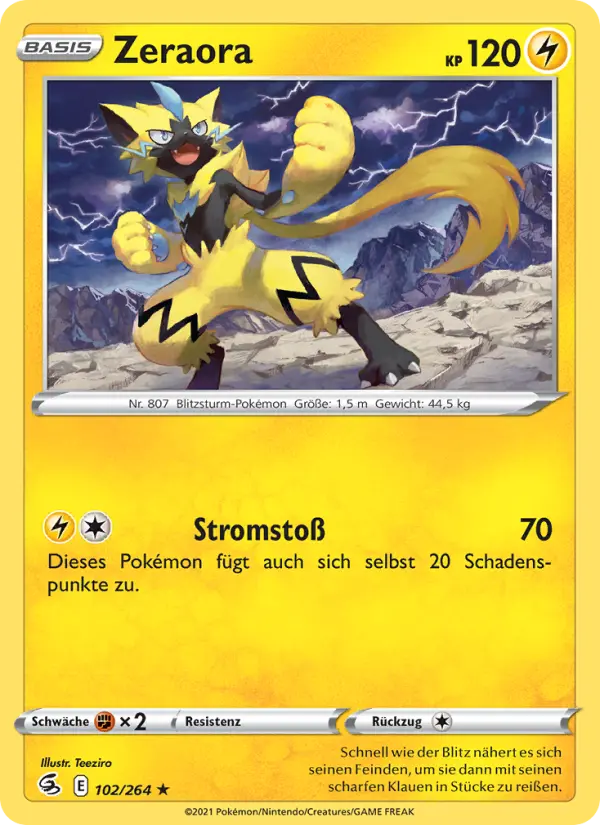Zeraora #102