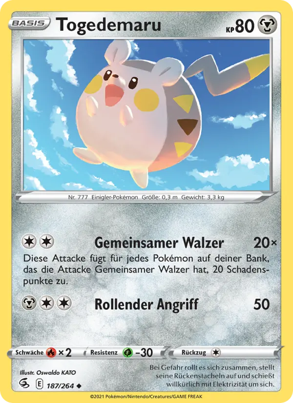 Togedemaru #187