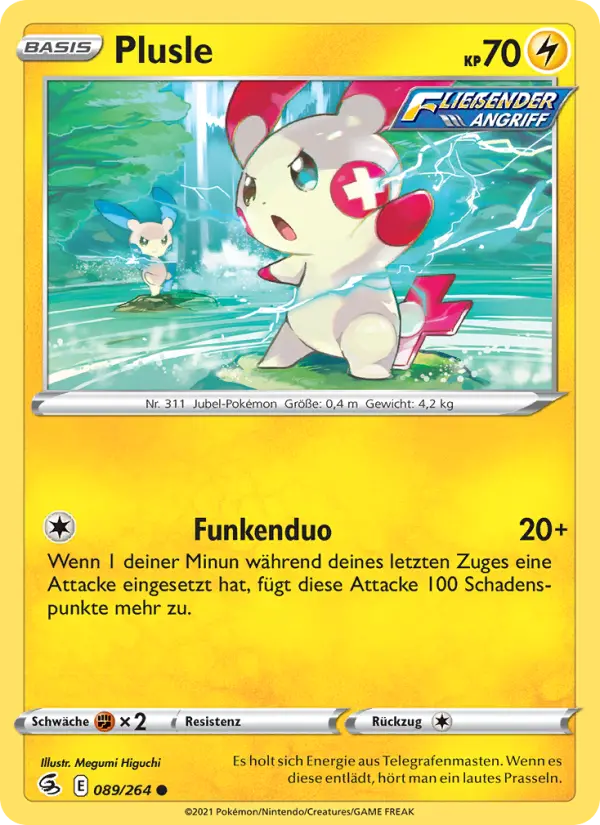 Plusle #089