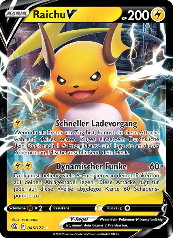 Raichu V #045 — Strahlende Sterne
