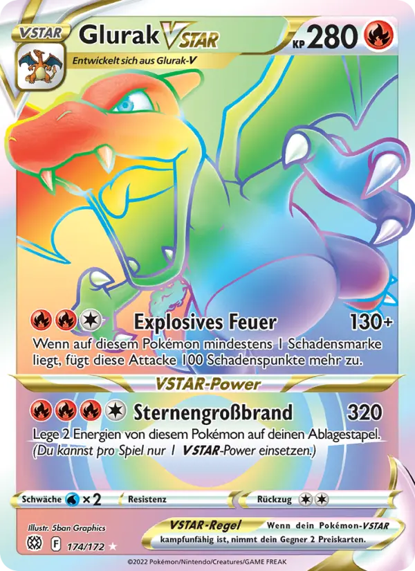 Glurak VSTAR #174