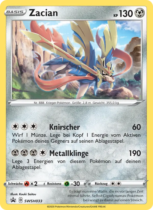 Zacian #033