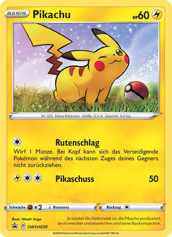 Pikachu #039 — SCSC Promokarten