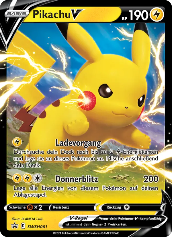 Pikachu V #061