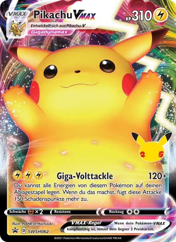 Pikachu VMAX #062