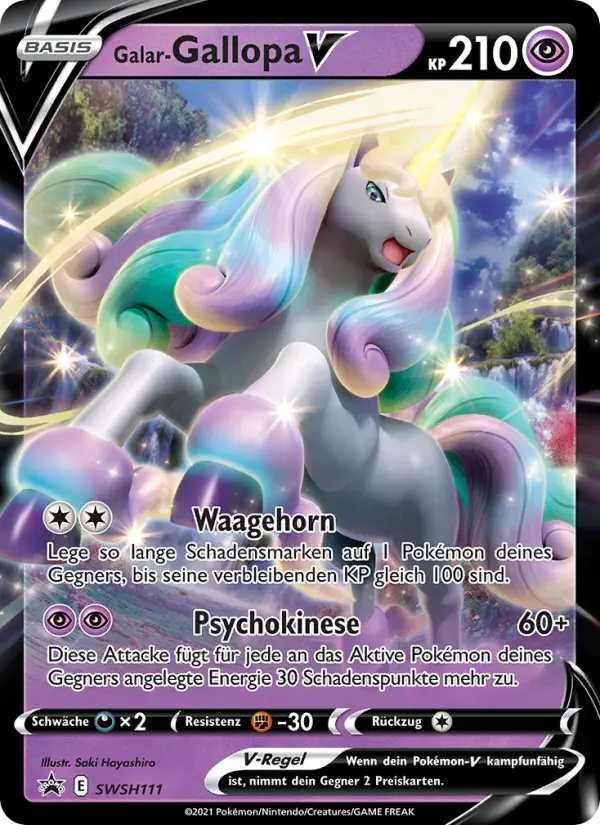 Galar-Gallopa V #111 — SCSC Promokarten