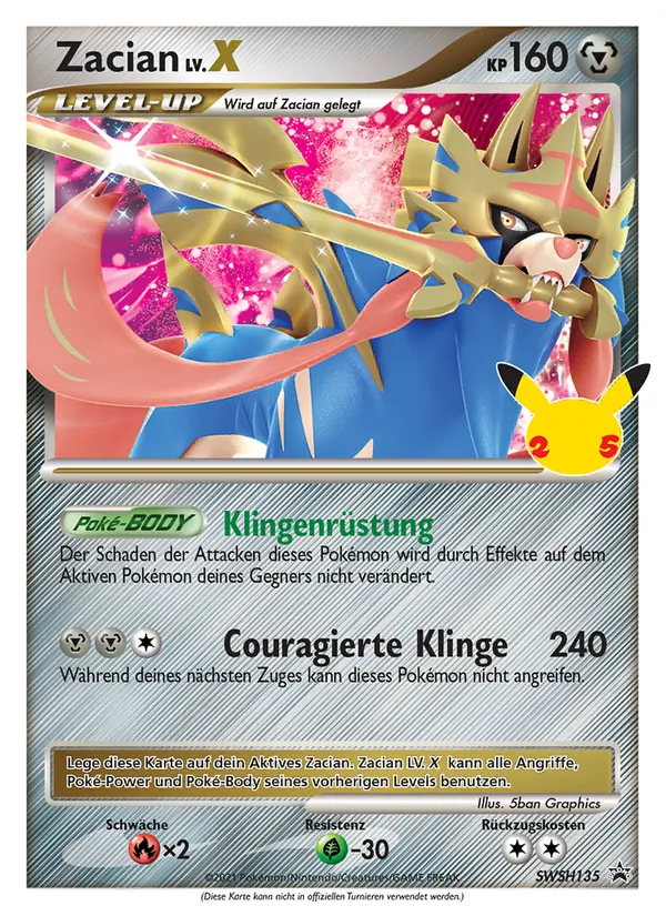 Zacian #135