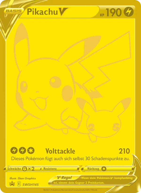 Pikachu V #145